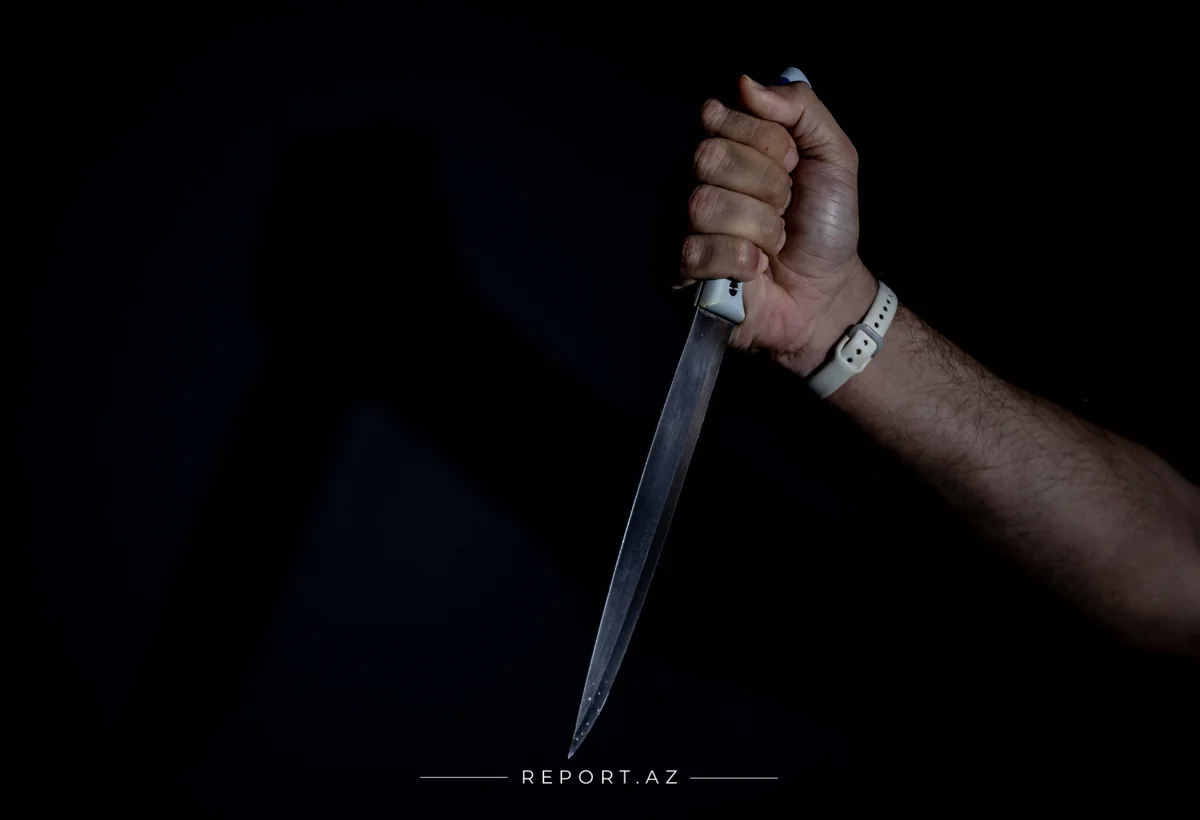 Sabirabadda 50 yaşlı kişi bıçaqlanıb