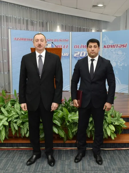 ​Prezident İlham Əliyev 2015-ci ilin idman yekunlarına həsr olunan mərasimdə iştirak edib