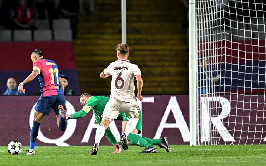UEFA Çempionlar Liqası: “Barselona” qalib gəlib, “Atletiko” evdə məğlub olub