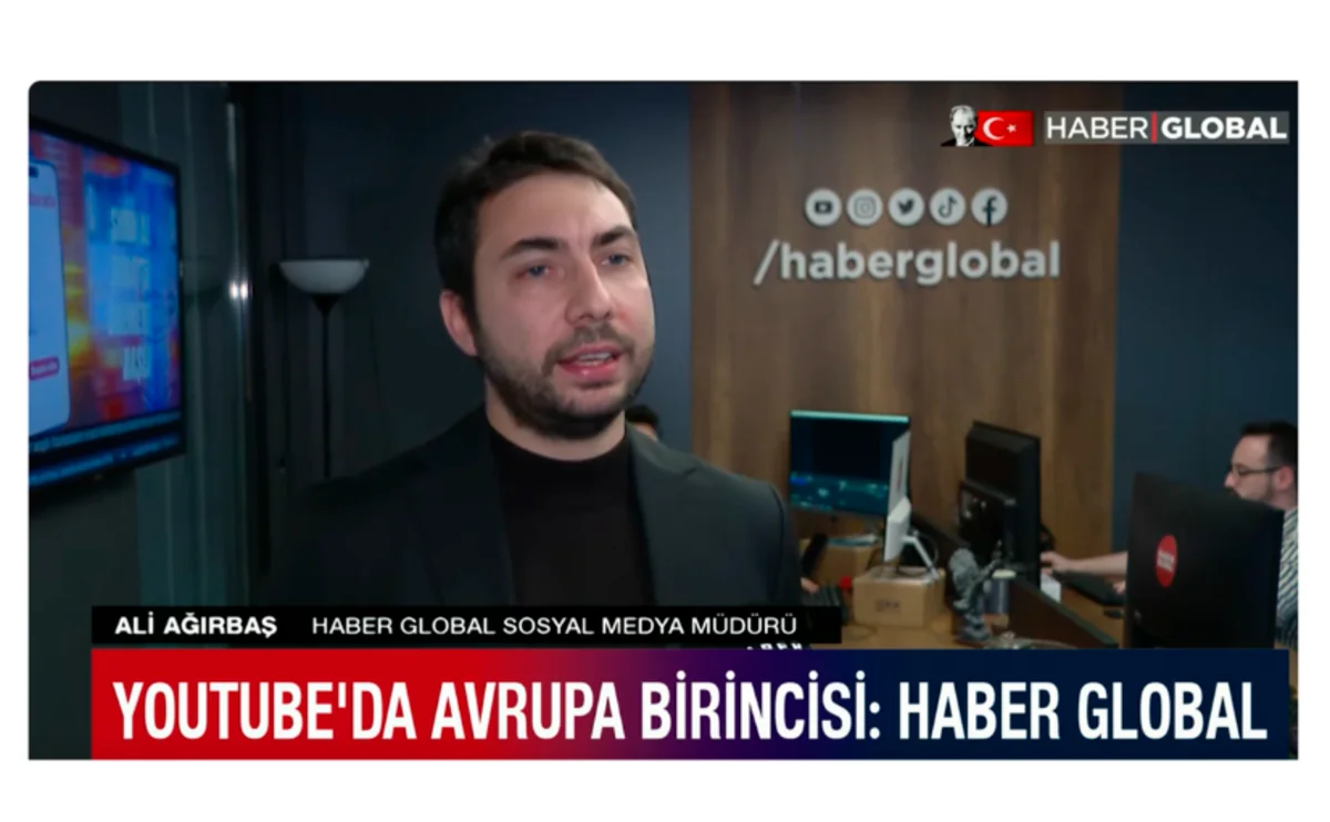 Haber Global's YouTube channel becomes most watched channel in Europe