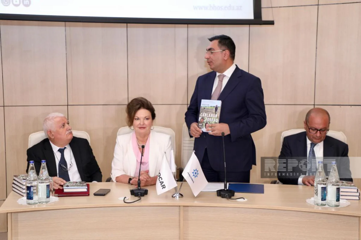 Book on mine threat presented in Baku