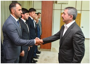 Avropa çempionatının qalibi olan Azərbaycanın çövkən millisi mükafatlandırılıb