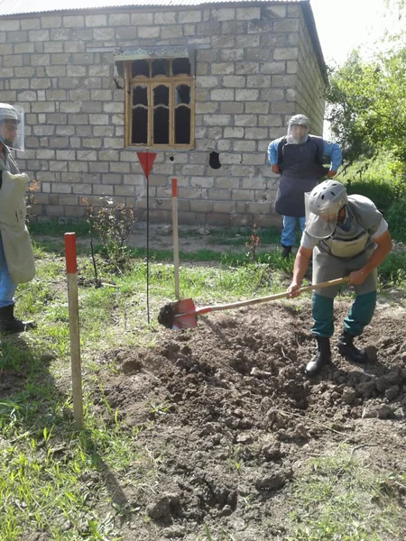 ANAMA 9 partlayış yerinə baxış keçirib