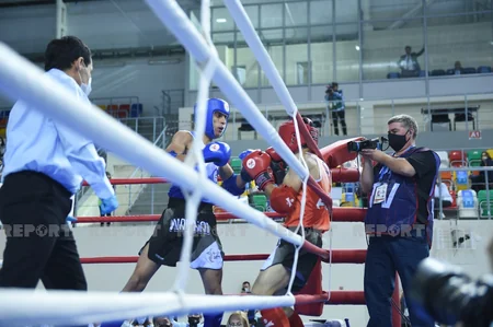 MDB Oyunları: Azərbaycan idmançısı ermənini nokauta salıb