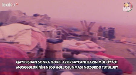 Qərbi Azərbaycan Xronikası: Təpəbaşı məscidinin imam otağında erməni ailələri məskunlaşıblar