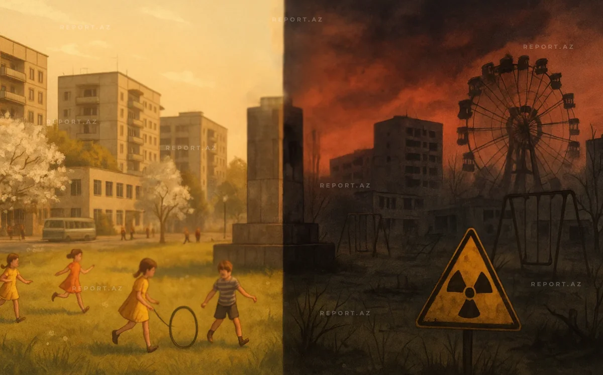 Çernobıl AES-də baş verən qəzadan 39 il ötür