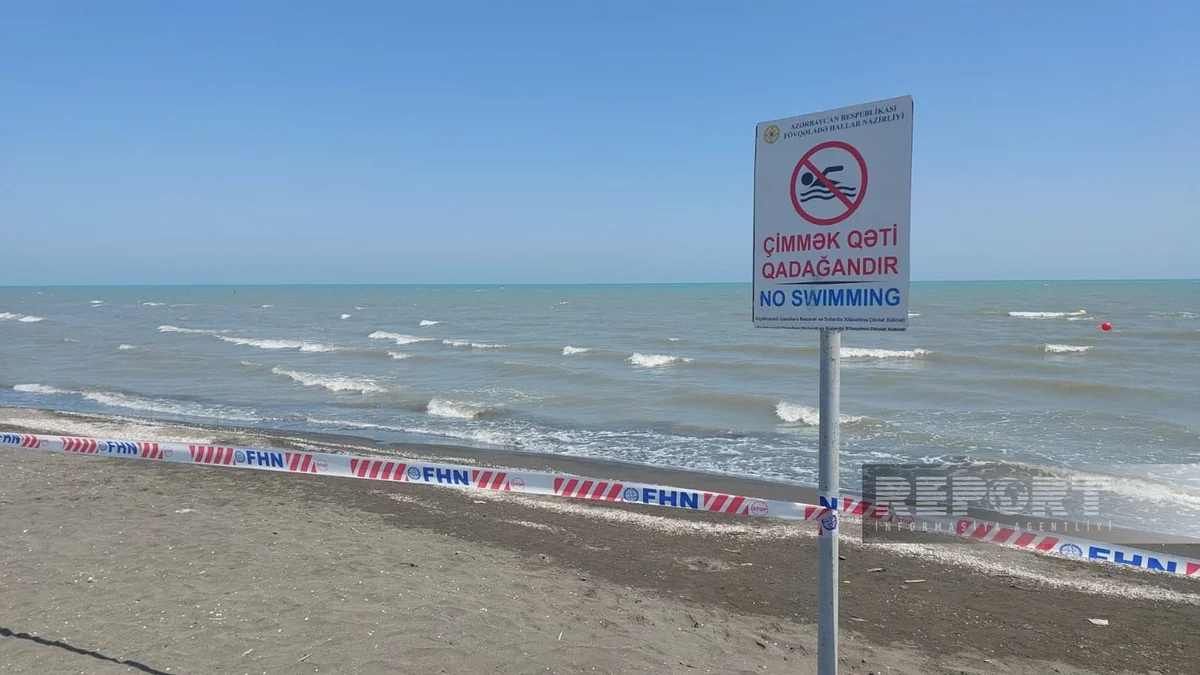 Lənkəranda dənizdə 4 nəfərin batdığı ərazidə çimmək qadağan olunub - YENİLƏNİB