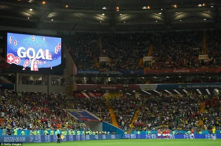 DÇ-2018: İsveçrə millisi Braziliya ilə heç-heçə edib