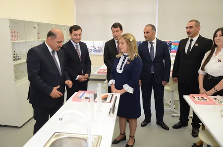 Şəkidə yeni məktəb binası istifadəyə verilib