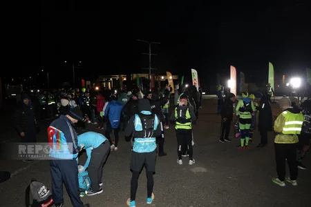 Xankəndi - Bakı ultra marafonunun açılış mərasimi keçirilib