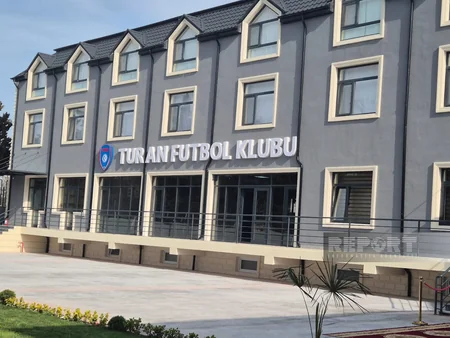 Tovuz şəhər stadionunda inşa olunan əsas korpusun açılışı olub