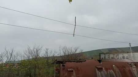 Cəlilabadın Moranlı kəndində işıq dirəkləri çürüyüb, elektrik naqilləri təhlükə mənbəyinə çevrilib - YENİLƏNİB