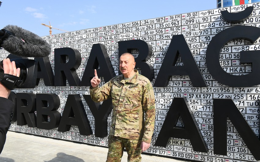 Azərbaycan Prezidenti: Ermənistandan fərqli olaraq 5 milyard dolları heç kim hədiyyə eləməyib