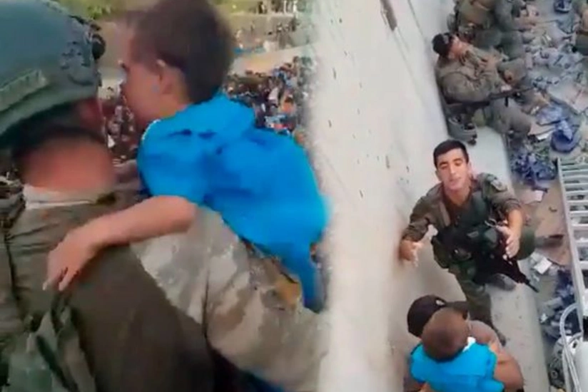 Azerbaijani peacekeepers help Afghans