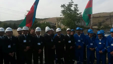 ​Qubanın kəndlərindən birinə təbii qaz verilib - FOTO