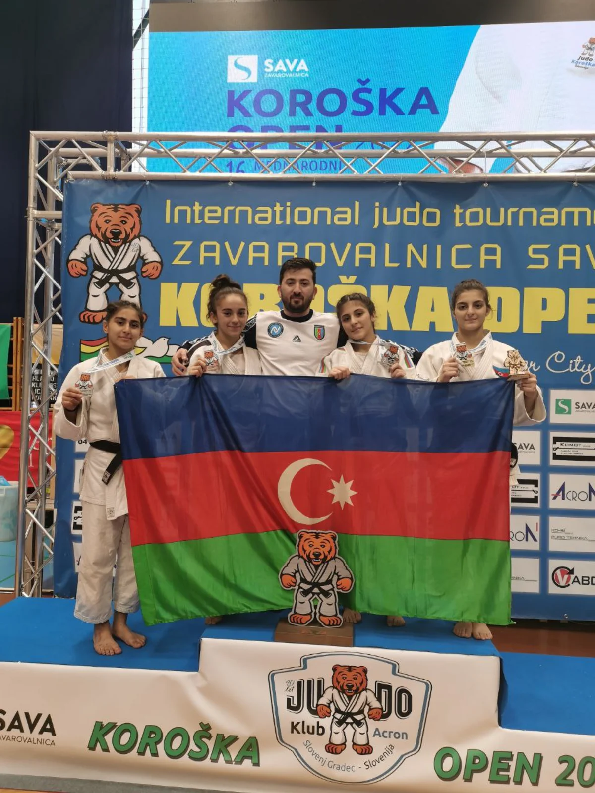 Azərbaycan cüdoçuları Sloveniyada 8 medal qazanıb