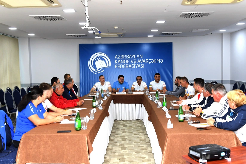 “Mingəçevir reqatası-2024” öncəsi iştirakçı komandaların rəhbərləri və hakimlər kollegiyasının iclası keçirilib
