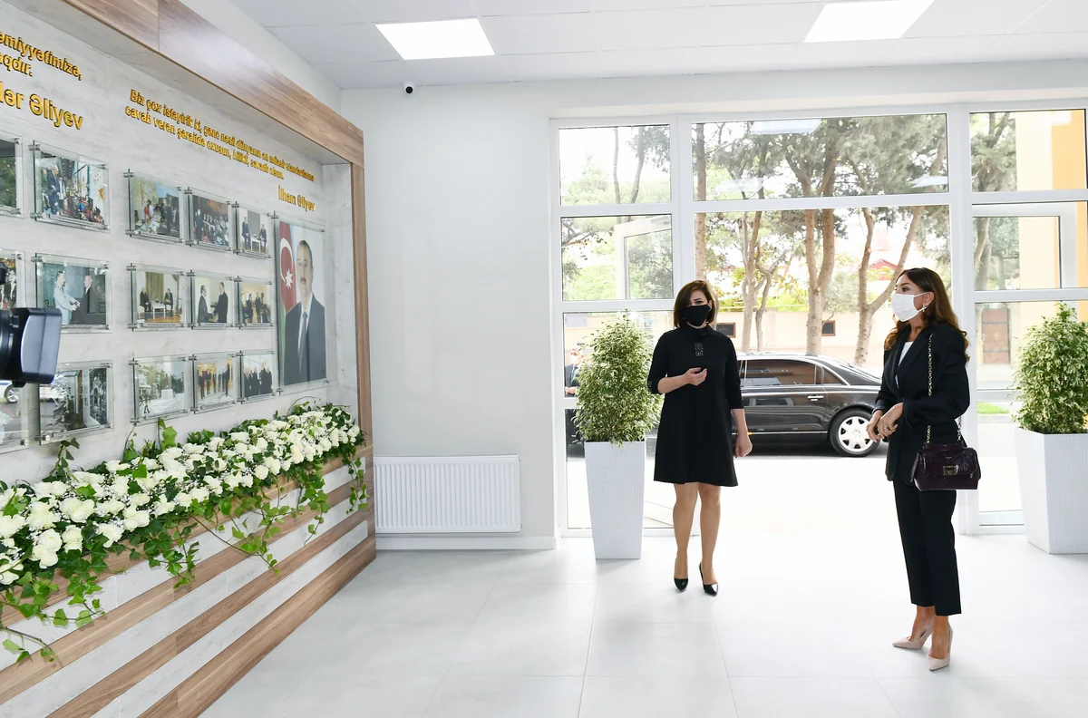 Birinci vitse-prezident Uşaq İncəsənət Məktəbinin yeni binasının açılışında iştirak edib