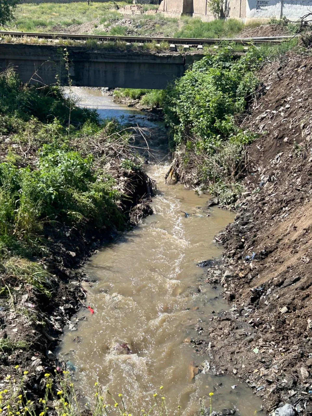 Хан архы очищен от мусора