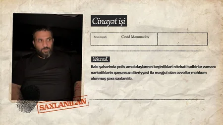 Bakıda üç narkokuryerdən 18 kiloqrama yaxın narkotik götürülüb