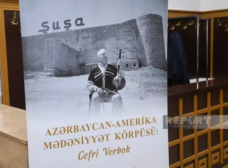 “Heydər Əliyev İli” çərçivəsində “Azərbaycan-Amerika Mədəniyyət körpüsü: Cefri Verbok” adlı tədbir keçirilib 
