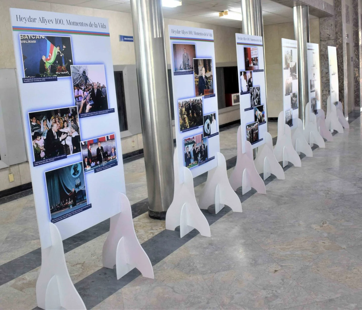 Kubada “Heydər Əliyev 100: Ömürdən Anlar” adlı foto-sərgi keçirilib