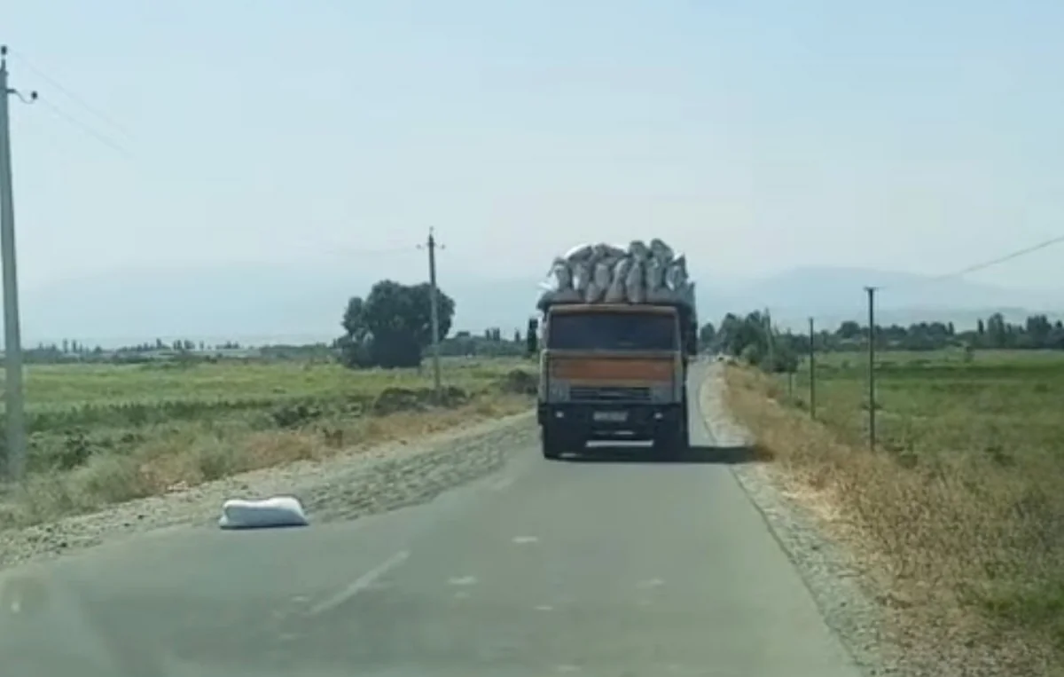 Tərtərdə avtomobil yolunda hərəkəti məhdudlaşdıran şəxs məsuliyyətə cəlb edilib