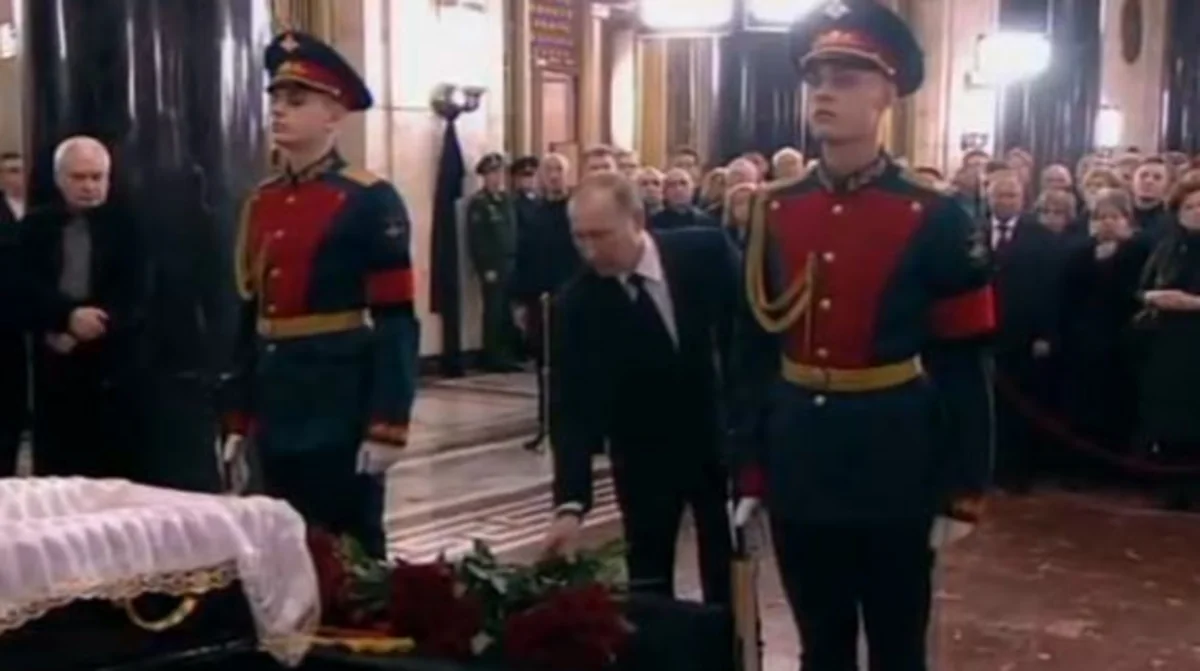 Murdered Russian Ambassador to Turkey buried in Moscow - VIDEO - UPDATED