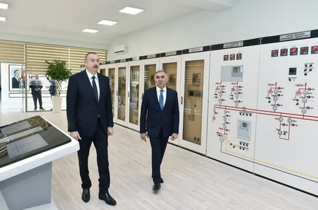 “Qəbələ” elektrik yarımstansiyası yenidənqurmadan sonra istismara verilib - YENİLƏNİB