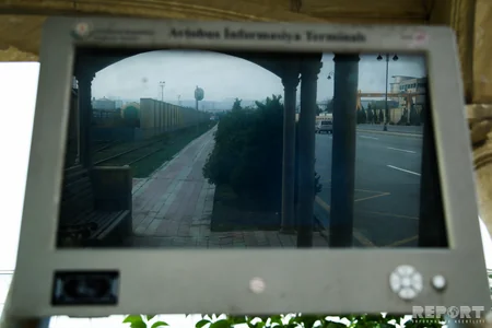 Bakıdakı 600 Avtobus İnformasiya terminalından 200-ü işləmir - FOTOREPORTAJ
