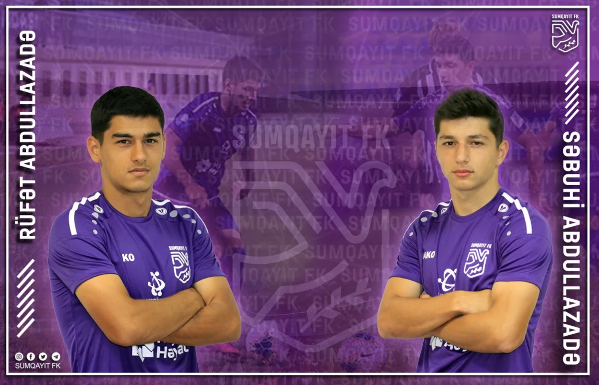Sumqayıt iki futbolçusu ilə müqaviləni yenilədi