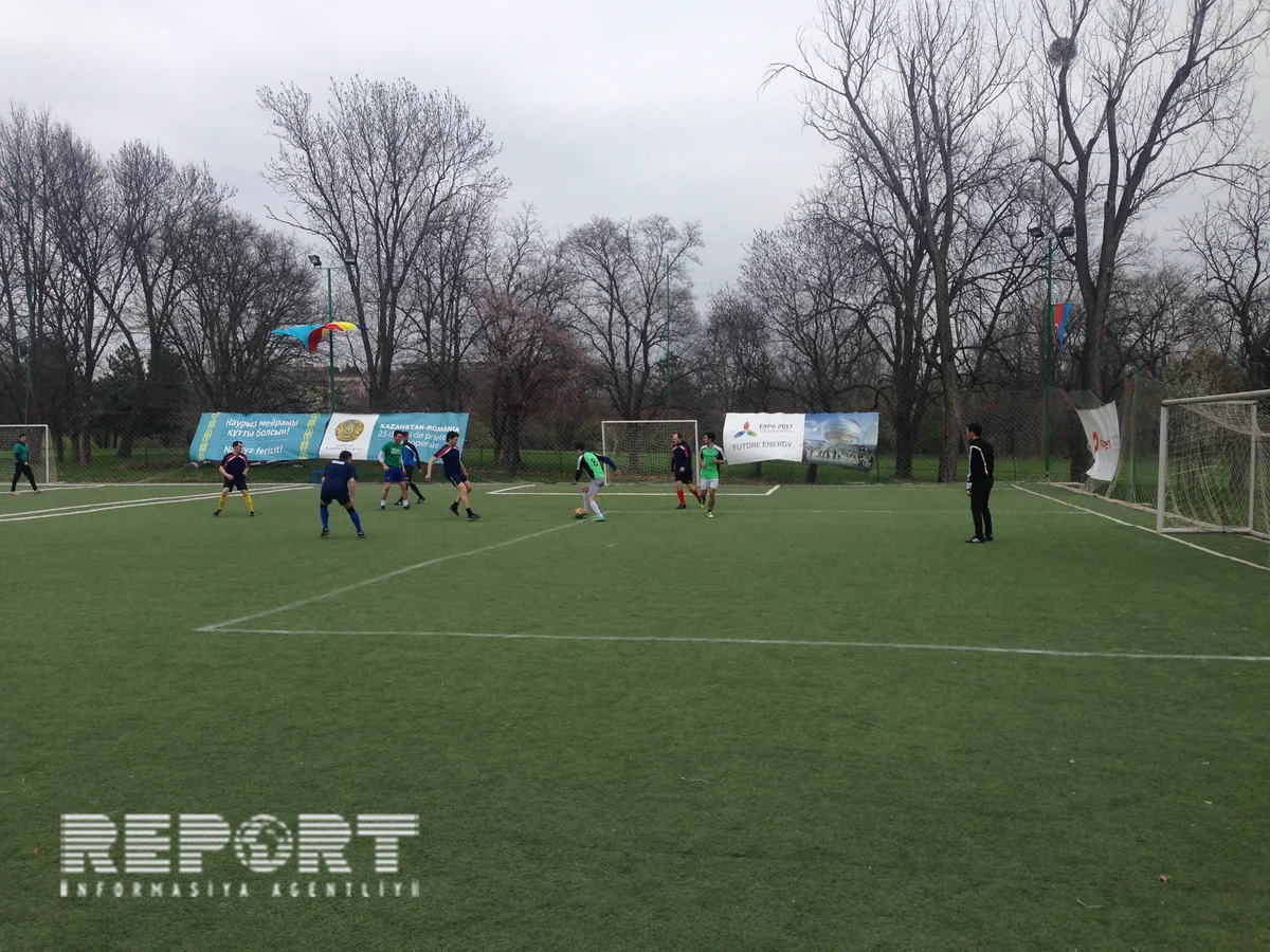 Buxarestdə Novruz bayramı münasibətilə mini futbol turniri keçirilib - FOTO