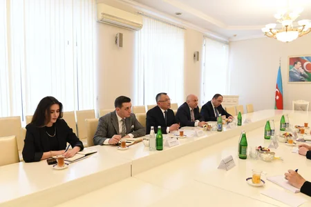 Dövlət Komitəsinin sədri USAİD nümayəndəsi ilə Böyük Qayıdış prosesini müzakirə edib