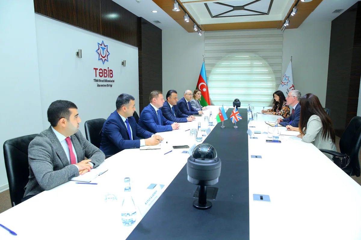 Azərbaycan və Britaniya arasında tibb sahəsində əməkdaşlıq müzakirə olunub