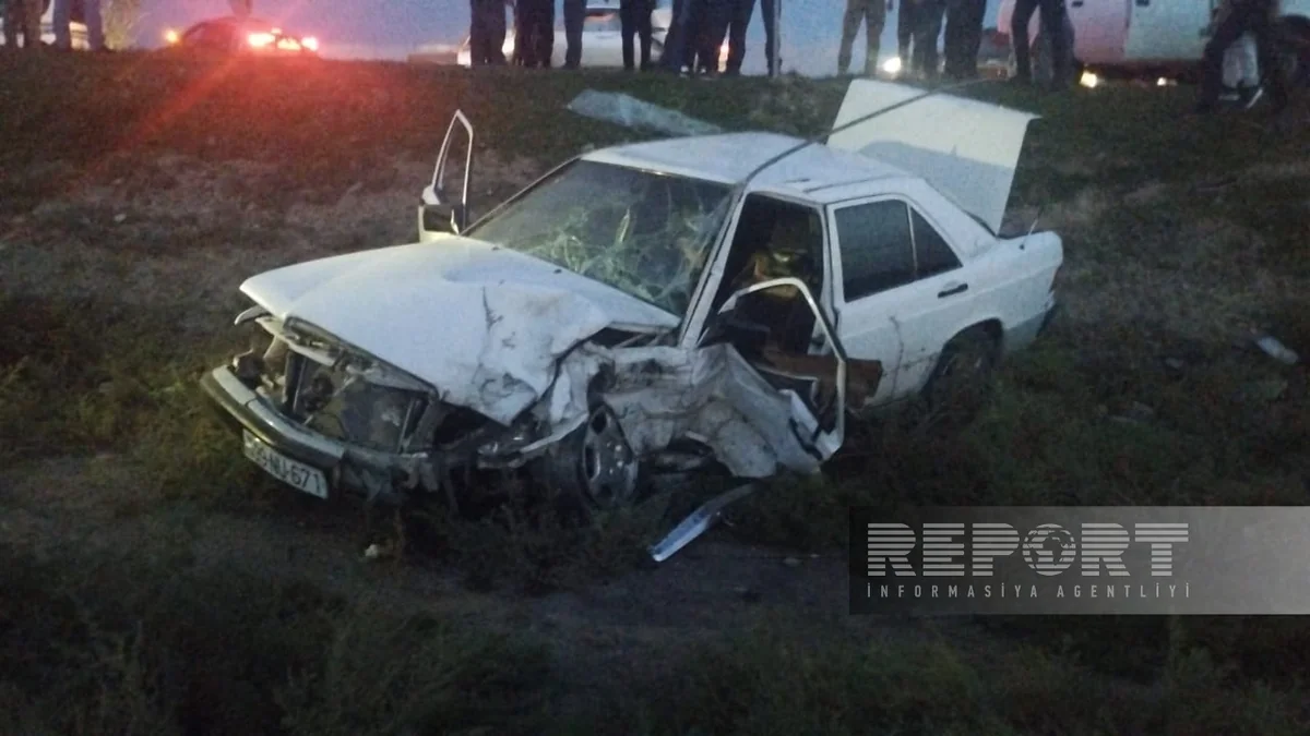 Kürdəmirdə ağır yol-nəqliyyat hadisəsi baş verib, xəsarət alanlar var