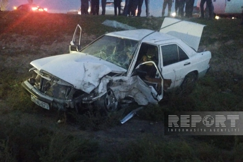 Kürdəmirdə ağır yol-nəqliyyat hadisəsi baş verib, xəsarət alanlar var