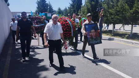 Göyçayda Birinci Qarabağ müharibəsinin şəhidi Rasim Eldarov dəfn edilib - YENİLƏNİB 
