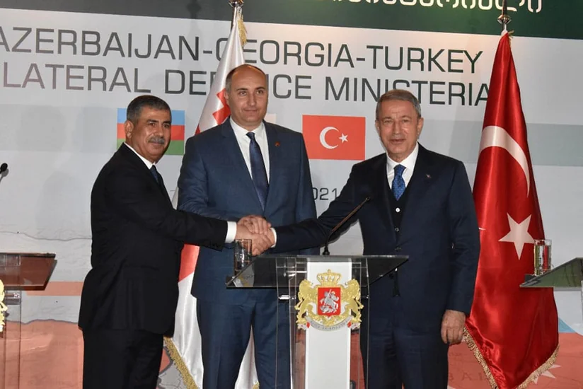 Nazir: “Müdafiə sahəsində Gürcüstan-Azərbaycan-Türkiyə əməkdaşlığı səmərəlidir”