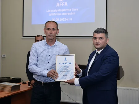 Azərbaycan Premyer Liqasında iştirak edəcək klublara lisenziyalar təqdim edilib