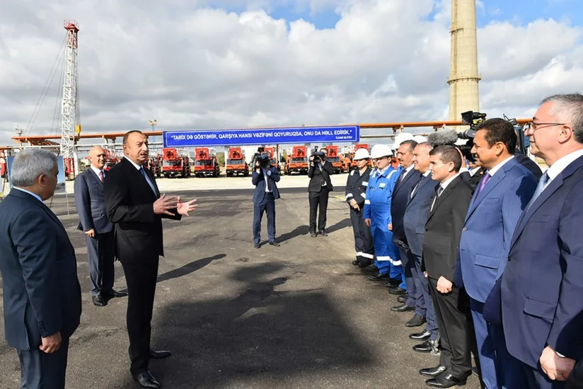 Prezident: “Bu gün Heydər Əliyev adına neft emalı zavodunun əsaslı modernləşdirilməsinin birinci günüdür”