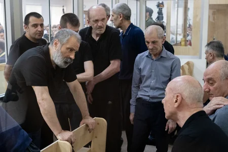 Individuals injured during attacks by Armenian armed forces, tortured in captivity, and mine victims testify in court