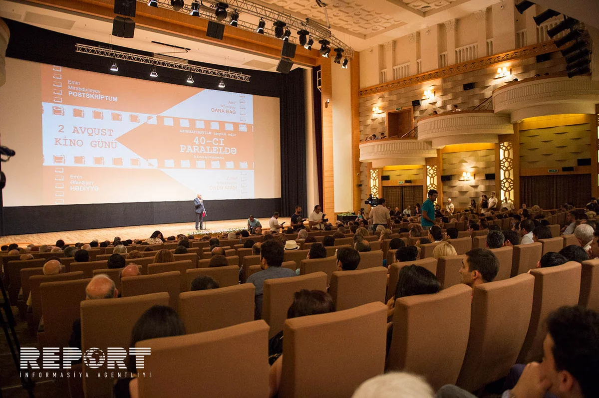 Nizami Kino Mərkəzində Mili kino günü münasibətilə bayram tədbiri keçirilib