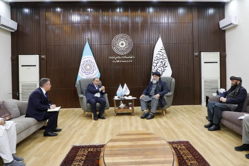 Azərbaycan səfiri Əfqanıstan naziri ilə ticarət mübadiləsinin artırılmasını müzakirə edib