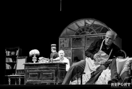 Fuad Poladovun “Azdrama”da sonuncu çıxışı - XATİRƏ FOTOREPORTAJI