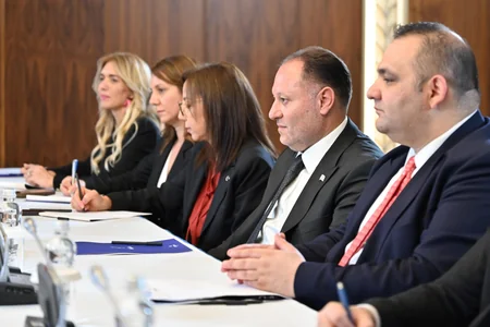 Sahibə Qafarova Astanada Şimali Kipr Türk Cümhuriyyəti Məclisinin sədri ilə görüşüb