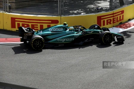 “Formula 1”: Azərbaycan Qran-prisinin qalibləri mükafatlandırılıblar - FOTOREPORTAJ