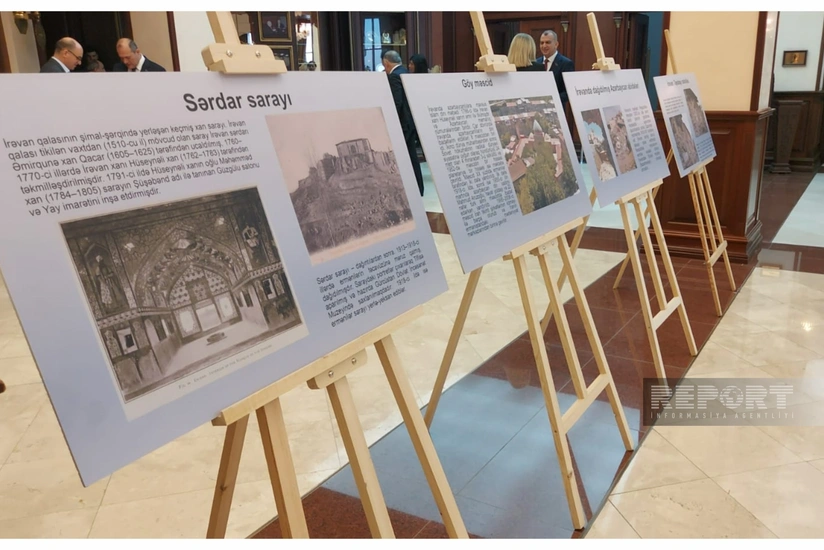 Parlamentdə Qərbi Azərbaycan: Xəritələr, eksponatlar, abidələr, deportasiya adlı sərgi keçirilib