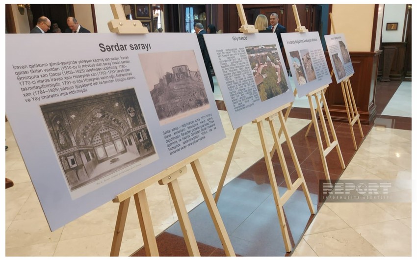 Parlamentdə Qərbi Azərbaycan: Xəritələr, eksponatlar, abidələr, deportasiya adlı sərgi keçirilib