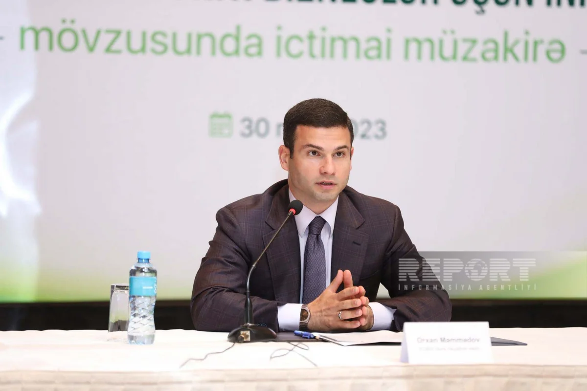 Orxan Məmmədov: Azərbaycanda su ehtiyatlarının düzgün idarə olunması üzrə tədbirlər gücləndirilməlidir