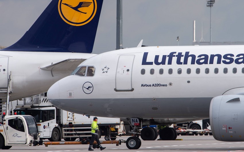 “Lufthansa” Frankfurt-Tbilisi-Bakı marşrutu üzrə reyslər yerinə yetirəcək